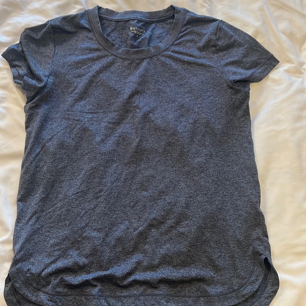 Heathered Blue tee shirt